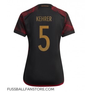 Deutschland Thilo Kehrer #5 Replik Auswärtstrikot Damen WM 2022 Kurzarm
